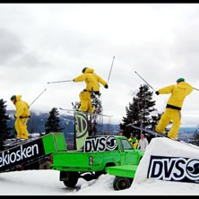 Under kvalliken til Jibbattle 2009. Foto: Christoffer Dybendal.