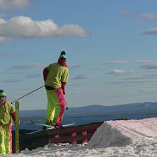 satte kameran p&aring; l&aring;ngslutartid och skyndade mig . Foto: sj&auml;lvutl&ouml;sare... &Aring;kare: Julle och Julius.