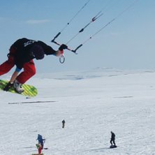 Sesongslutt sn&oslash;. Foto: May Elin Aarstad. &Aring;kare: &Aring;smund Bakketun.