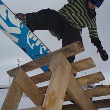 lite tr&auml;kicksriding ;D. Foto: jag. &Aring;kare: robin.