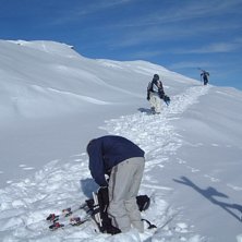 F&ouml;rsta dagsturen i Verbier. Foto: Martin Ottosson. &Aring;kare: Gustav Halling.