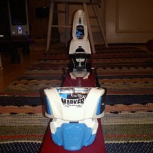 Nya skidorna 
k2 silencer 
marker griffon. Foto: victor s&auml;ttberger.