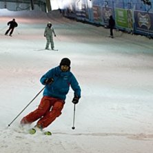 Felipe took some pics while giving ski lessons ind. Foto: Felipe Espinosa. &Aring;kare: Josef Bergman.