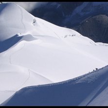 V&auml;gen in mot Valle Blanch under sommarperioden.. Foto: Christian T&uuml;rk.