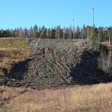 Ny backe f&ouml;r hopp och rails. Foto: Peter Wallin.