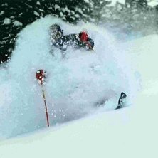 tio dagars sn&ouml;fall. Photoshoot med catskiing i 3 . Foto: Daniel Blomgren. &Aring;kare: Niclas Karlson.