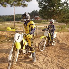 Motocross... =). Foto: Far Min!. &Aring;kare: Jag!.