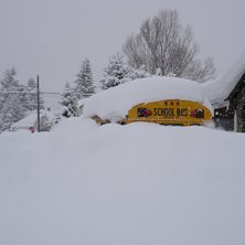 Det kom en del sn&ouml; under mina 2 veckor i fernie! . Foto: Ola Fredriksson.