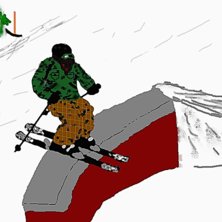 M&aring;lad av mig!! p&aring; paint.. Foto: jag. &Aring;kare: n&aring;gon.