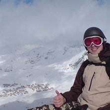 Carontoppen i Val thorens  ! . Foto: Niclas Lang. &Aring;kare: Johan Str&ouml;m.