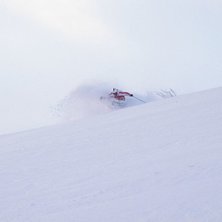 Kan inte bli b&auml;ttre &auml;n s&aring; h&auml;r i Januari 25 cm . Foto: Thomas Jonsson. &Aring;kare: Kalle &amp;quot;Kax&amp;quot; Karlgren.