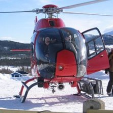 Heli-ski i kittelfj&auml;ll.. Foto: Tove-Lina &Ouml;rn. &Aring;kare: Joel Dahlberg (Jag), Simon Fryklund, Adam, Joakim &Ouml;rnberg..