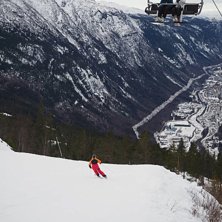 En del vind og +2 grader
.