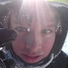 Efter en faceplant!. Foto: Aurora Larsson. &Aring;kare: William Larsson.