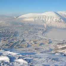 Vackra, natursk&ouml;na Kirovsk...lr...?. Foto: Johan Olofsson.