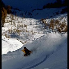 Fin sn&ouml; efter en halvl&aring;ng hajk upp till korset... Foto: Rob H Smith. &Aring;kare: Johan Engman.