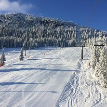 Kaldt og vakkert! 
Kanonbra forhold, sol og nysn&oslash;.