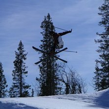 Under p&aring;sken p&aring; Dundret!. Foto: Malin Yngman. &Aring;kare: Camilla Isaksson.