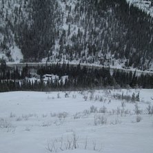 Utsikten ner en bit ner i dassr&auml;nnan . Foto: Eric Ohlson. &Aring;kare: Eric Ohlson.