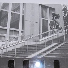Min f&ouml;rsta trappdubbel, r&auml;tt stor f&ouml;r oskulden.. Foto: Eric Callerstr&ouml;m. &Aring;kare: Johan Selin.