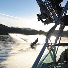 Bara ytterligare en till solnedgang session pa rub. Foto: Theodore Birkner. &Aring;kare: Ross Enns.