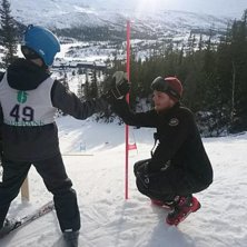 Str&aring;lende sol og vindstille!
.