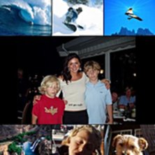 Lite skidor och snowboard men oc p&aring; min kompis ti. Foto: vet ej.