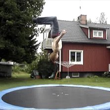 Backflip. Foto: Klas Olsson. &Aring;kare: Jag(Skoog).