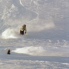 Med denna sn&ouml; spelade de ingen roll att de var 25. Foto: Magnus Svensson. &Aring;kare: Johan Isaksson.