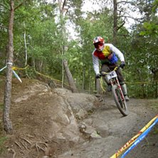 Jag i flottsbro i min Oldschool cross tr&ouml;ja...Cyk. Foto: Downhill_brogge. &Aring;kare: Jag.