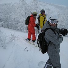 Foto: Emmy. &Aring;kare: Kristin, jag, Anette.