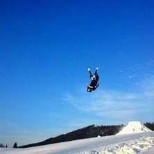 Backflip i ett BC-hopp!. Foto: Marcus Alvarsson. &Aring;kare: Per Berglin.