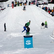 30m flatdown box under combo challenge p&aring; aftersk. Foto: Micke. &Aring;kare: Johan Berglund.