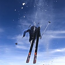 Peter droppar stort i Silvretta Nova &amp;amp; sto. Foto: Christian &Aring;kesson. &Aring;kare: Peter Andersson.
