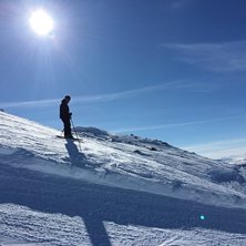 Skutan fr&aring;n sin b&auml;sta sida!
#freerideskidgl&auml;dj.