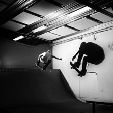 En fet ollie av Michel i guatre pipen.. Foto: Erik Carls&egrave;n. &Aring;kare: Michel.