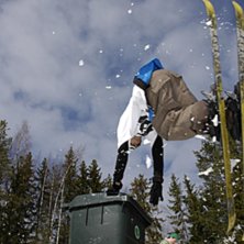 shred de la soptunna. Foto: Viktor K. &Aring;kare: Martin Bengtsson.
