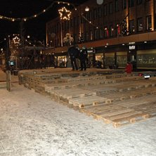 Torsdag - V&auml;xj&ouml; Fight Sessions arbete p&aring;b&auml;rjas. Foto: Axel &Aring;kerlund.