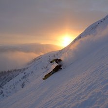 Truls M&ouml;rfelt l&auml;gger en feet sv&auml;ng i &ouml;stra! H�. Foto: Klas Hagelbeck.