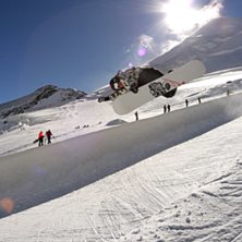Pipe i Saas Fee. Foto: Adam Martell. &Aring;kare: Jessica.