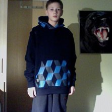 min nya tr&ouml;ja, L f&ouml;r dom hade inte XL. Foto: Mikael Nystr&ouml;m. &Aring;kare: Mikael  Nystr&ouml;m.