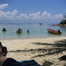 n&auml;r det inte finns n&aring;n sn&ouml; s&aring;, ja... . Foto: Markus Ehnhage.