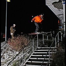 Street rail, Down flat down. Foto: Erik Stenqvist. &Aring;kare: Jacob Gustafsson.