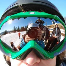 Det var en perfekt dag i &aring;re, solen sken hela dag. Foto: Erik Sandeg&aring;rd. &Aring;kare: Gustav Sandeg&aring;rd.