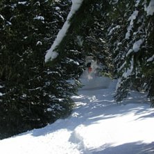 Sm&aring;pillows efter dump i Saalbach. Foto: Jonas Frisk. &Aring;kare: Mikael.