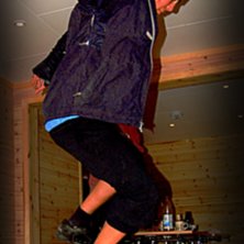 N&Auml;r det b&ouml;rjade regna s&aring; fortsatte sessionen in. Foto: Valter Olsson. &Aring;kare: Benjamin fr&aring;n Norge.