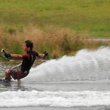 in the slalom course. Foto: Richard Nilsson. &Aring;kare: Henrik.