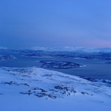 Bildet er tatt nesten ved linken p&aring; Lille Bl&aring;man. Foto: Per Hasvold.