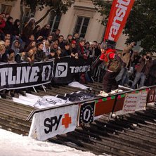 gulli kickin it at rajlsylt p&aring; plattan. Foto: mee. &Aring;kare: gulli.