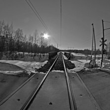 J&auml;rnv&auml;g. Foto: Max Larsson (Jag).